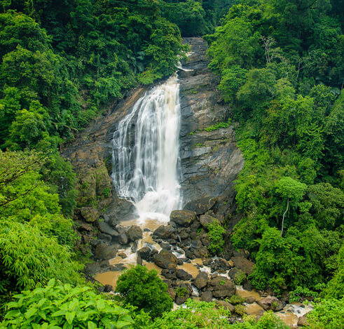 Sightseeing in Munnar - Valara Waterfalls